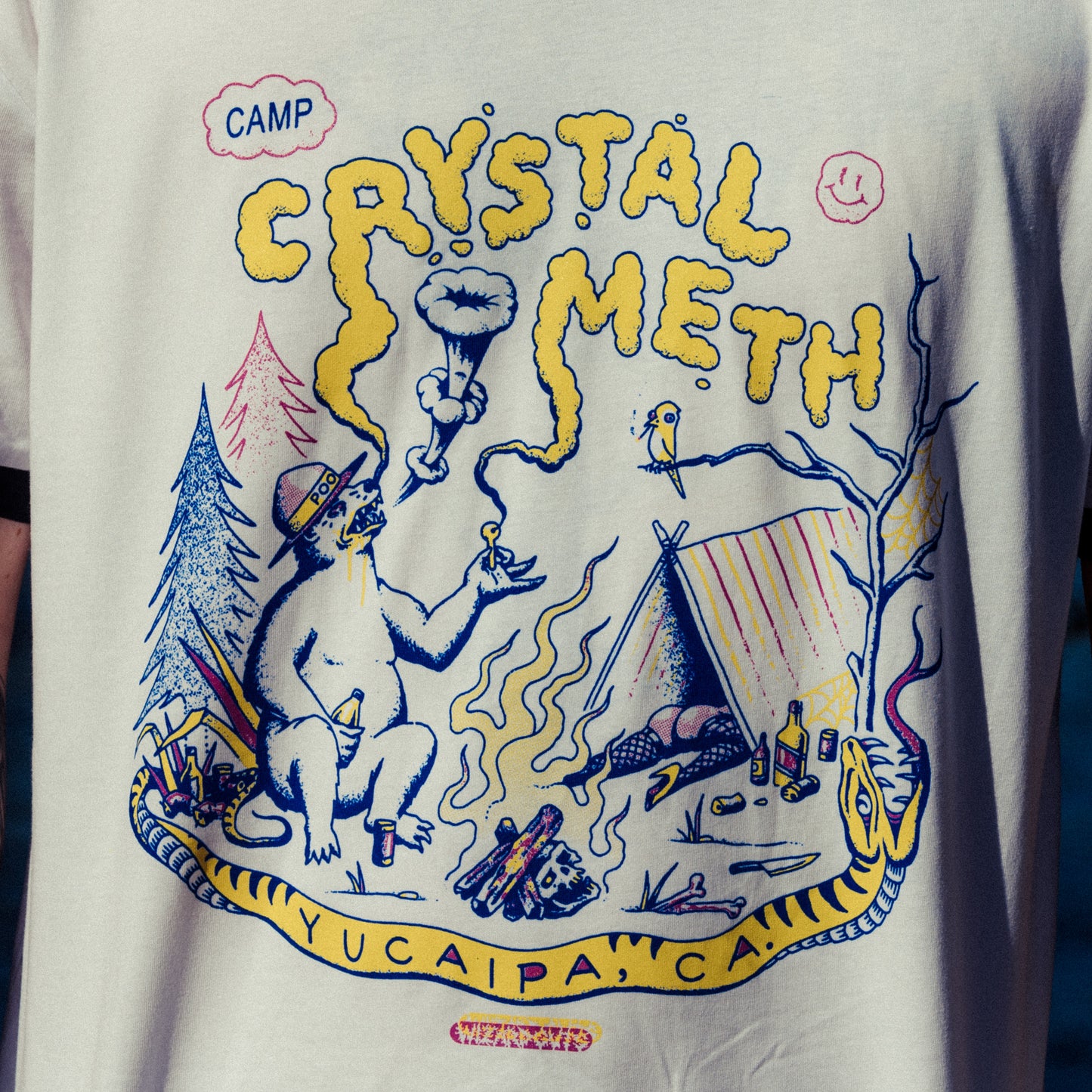 CAMP CRYSTAL METH TEE