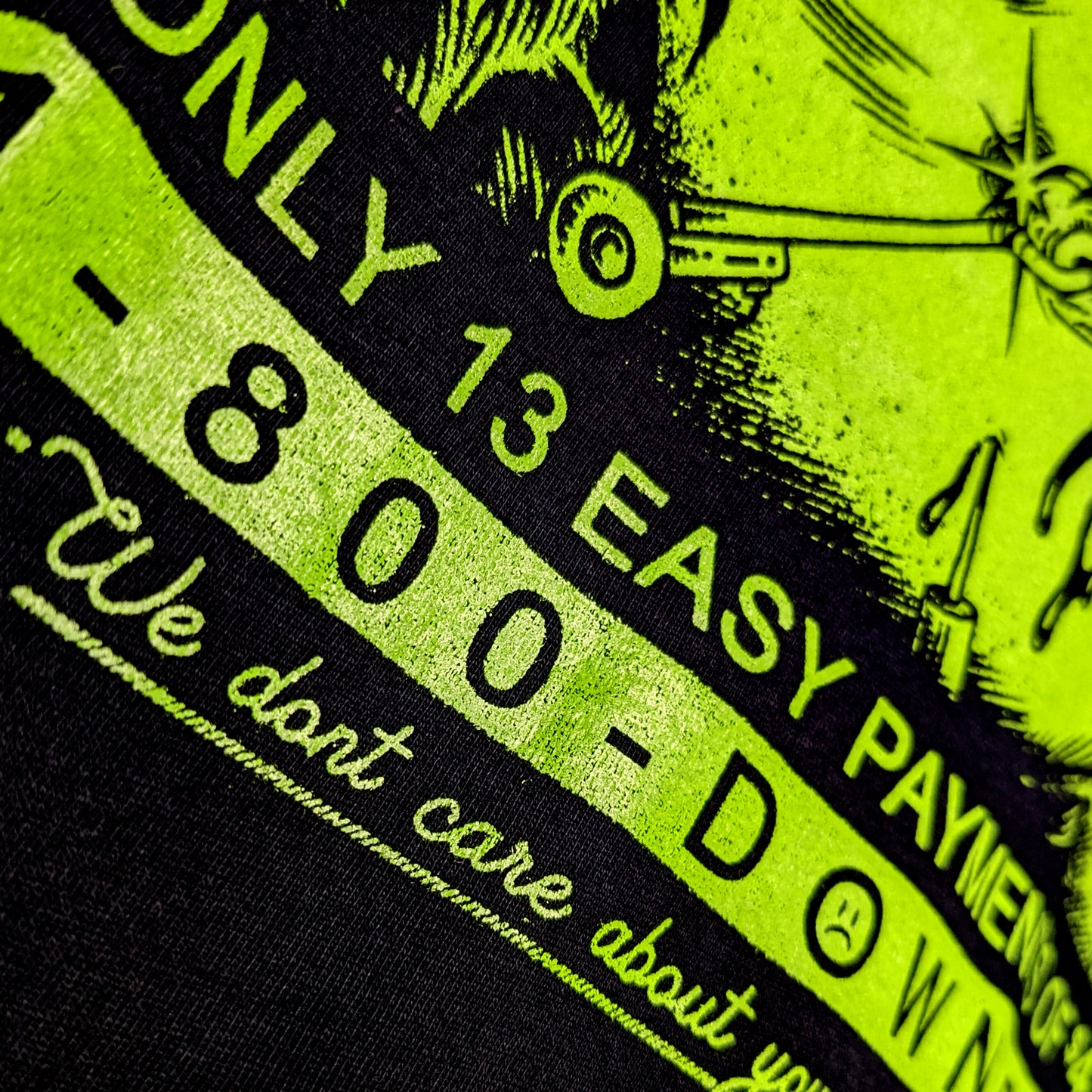 BE HAPPY TEE (GREEN)
